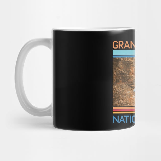 Vintage Grand Canyon Retro Arizona Mountains Havasu Falls by mrsmitful01